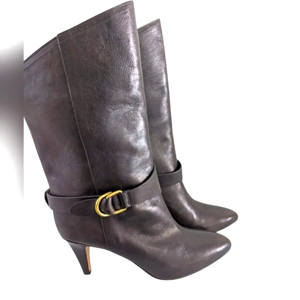 Isabel Marant Elegant Brown Leather Women's Boots...size EU 38/US 8